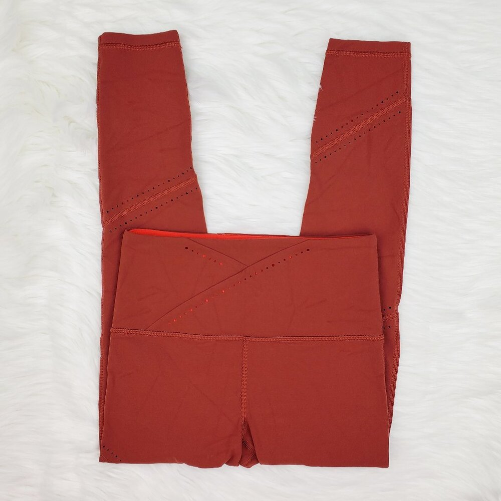NWOT Athleta Red It's a Wrap Leggings